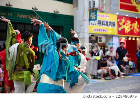 Yosakoi Festival in Obiyamachi 129486979