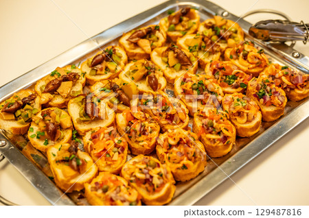 迷你披薩 129487816