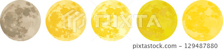 Mid-Autumn Moon icon illustration 129487880