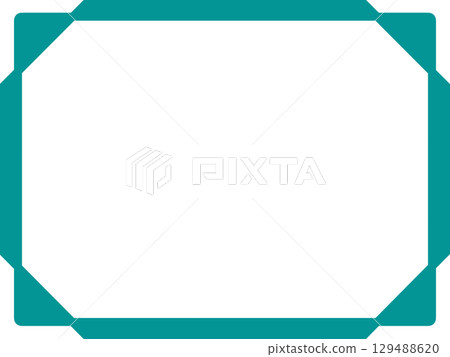Simple green horizontal frame 11 Green Simple green horizontal frame 11 Green 129488620
