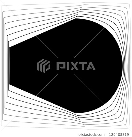 Square frame emblem blend line gradient for banner, badges, flyer Square frame emblem blend line gradient for banner, badges, flyer 129488819