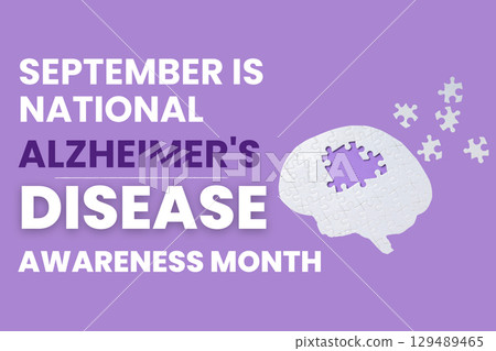 September raises awareness of Alzheimer's and dementia September raises awareness of Alzheimer's and dementia 129489465