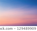 天空 日落 夕陽 129489909