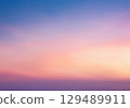 天空 日落 夕陽 129489911