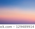 天空 日落 夕陽 129489914