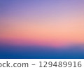 天空 日落 夕陽 129489916