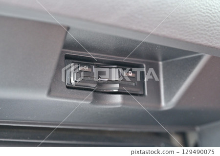ETC card in the glove box ETC card in the glove box 129490075