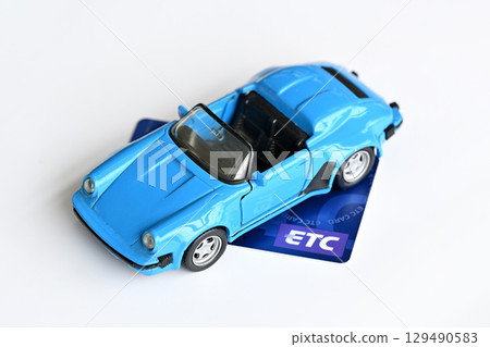 ETC card and miniature car ETC card and miniature car 129490583