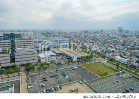 大阪府貝塚市鳥瞰圖 大阪府貝塚市鳥瞰圖 129490709