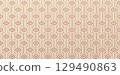 a rug with a diamond pattern woven abstract geometric pattern with stripes, lines seamless background white and gold ornament. Simple lattice graphic design for fabric, textile, cover, wrapping paper 129490863