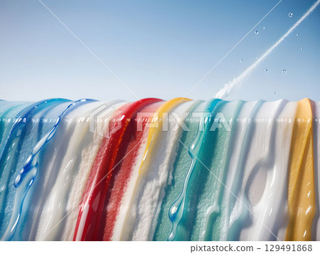 Colorful paint background 129491868