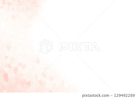 粉紅色櫻花花瓣式框架,方形,日式圖案,淡色漸變,白色背景 粉紅色櫻花花瓣式框架,方形,日式圖案,淡色漸變,白色背景 129492289