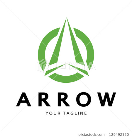 Arrow vector illustration icon 129492520