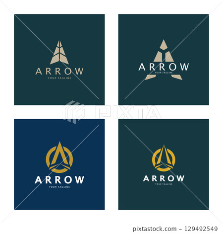 Arrow vector illustration icon 129492549