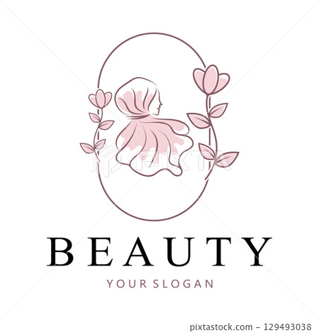 muslimah hijab logo template vector illustration design-vector muslimah hijab logo template vector illustration design-vector 129493038
