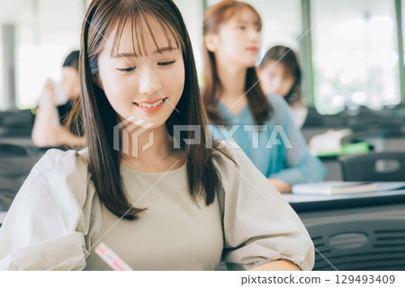 University students in class 129493409