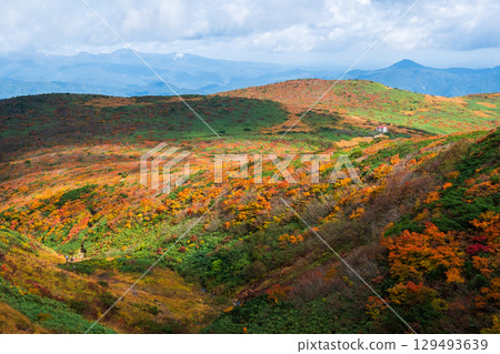 Climbing Mount Kurikoma in autumn (Ubunuma to Higashi-Kurikoma) 129493639