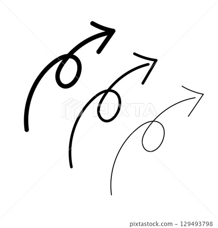 旋轉箭頭圖標 旋轉箭頭圖標 129493798