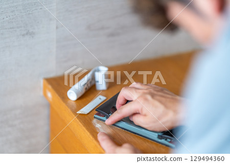 翻新DIY檯面表面處理基底調整砂紙商店翻新 翻新DIY檯面表面處理基底調整砂紙商店翻新 129494360