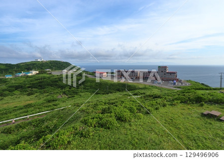 View from Tsugaru Strait Hikamani No. 2 Observation Deck (Tappizaki Lighthouse, towards Hokkaido) View from Tsugaru Strait Hikamani No. 2 Observation Deck (Tappizaki Lighthouse, towards Hokkaido) 129496906