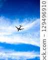 Tokyo's summer sky and airplanes 129496910