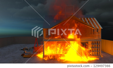 Fire site Fire site 129497366