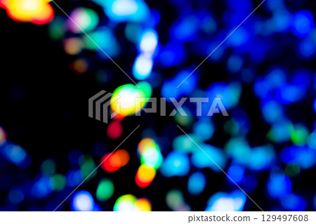 Blue sparkly background material (photo material) 129497608