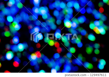 Blue sparkly background material (photo material) 129497611