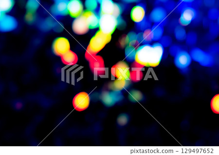 Blue sparkly background material (photo material) 129497652