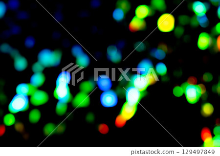 Green sparkling background material (stock photo) 129497849