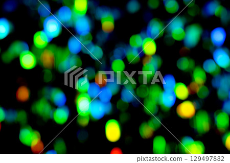 Green sparkling background material (stock photo) 129497882