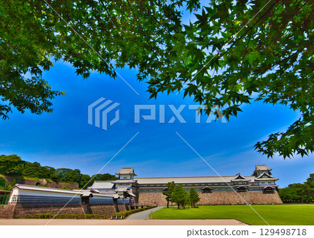 Kanazawa Castle Park in early summer 129498718