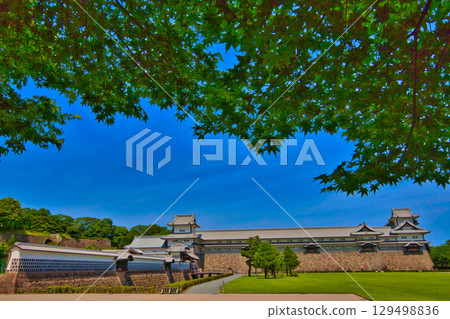 Kanazawa Castle Park in early summer 129498836