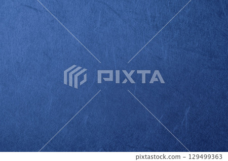 Blue Japanese paper background 129499363
