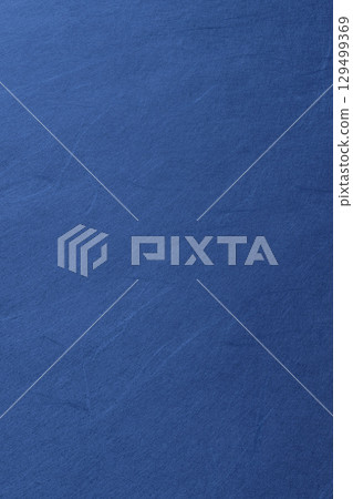 Blue Japanese paper background 129499369