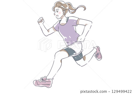 女子短跑 129499422