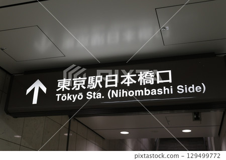 東京車站日本橋出口標誌 129499772