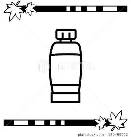 簡單的油漆管插圖 簡單的油漆管插圖 129499922