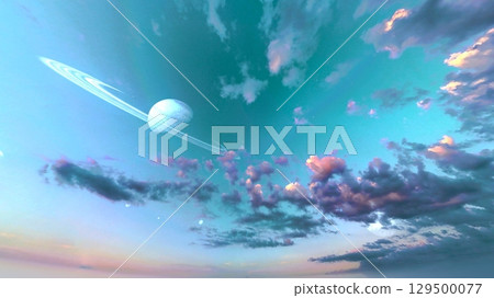 水平線 水平線 129500077