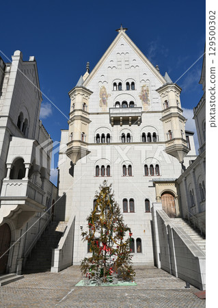 白鳥城內部的垂直構圖 129500302