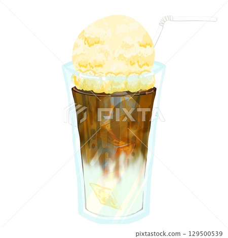 Delicious Cafe Latte Float Delicious Cafe Latte Float 129500539