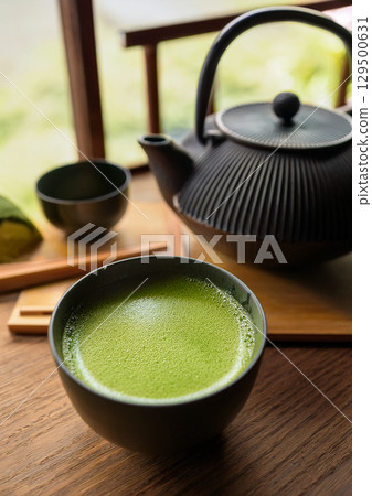 日本傳統文化“抹茶” 日本傳統文化“抹茶” 129500631