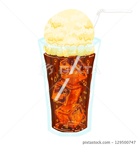Delicious cola float Delicious cola float 129500747