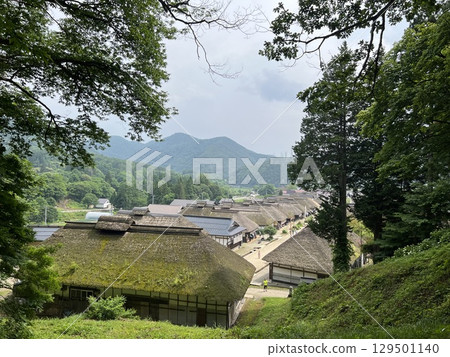 大內宿町的風景 大內宿町的風景 129501140