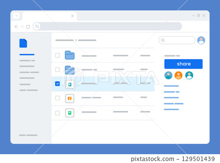 file management and cloud file sharing service user interface digital workspace shows folders and documents collaborative access and file sharing among a team teamwork productivity online storage file management and cloud file sharing service user interface digital workspace shows folders and documents collaborative access and file sharing among a team teamwork productivity online storage 129501439