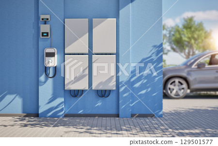 Battery energy storage system with ev charger for residential used 129501577