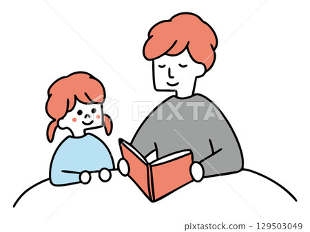 男人給孩子讀書 男人給孩子讀書 129503049