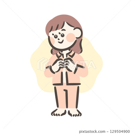 換睡衣的女孩 換睡衣的女孩 129504900