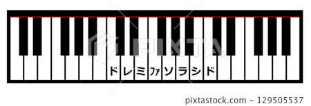 音樂會上鋼琴演奏音樂的插圖 音樂會上鋼琴演奏音樂的插圖 129505537