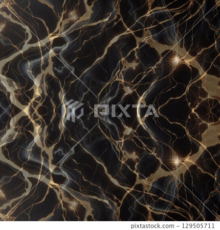 seamless pattern. golden abstract background. vector illustration 129505711